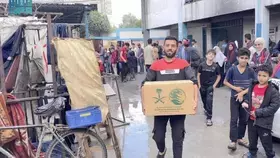 سلمان للإغاثة يواصل مساعدة سكان قطاع غزة