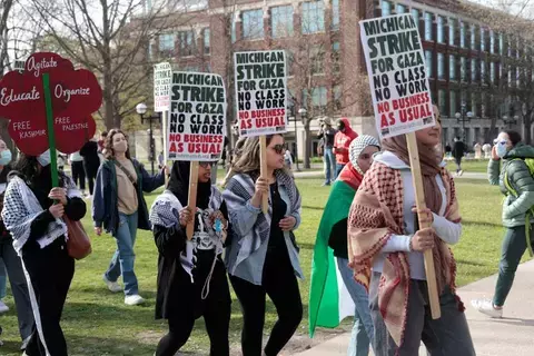 احتجاجات متصاعدة في جامعات أمريكية ضد الحرب على غزة