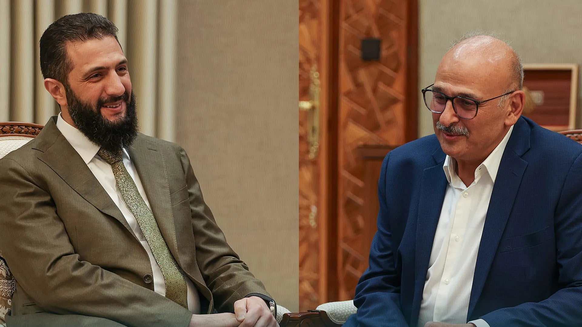 سوريا.. الشرع يستقبل الفنان السوري جمال سليمان في قصر الشعب