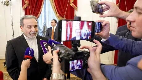 عراقجي: نرحب بدعم روسيا لمسار الدبلوماسية والتفاوض مع واشنطن وتفاعلنا مع موسكو مستمر