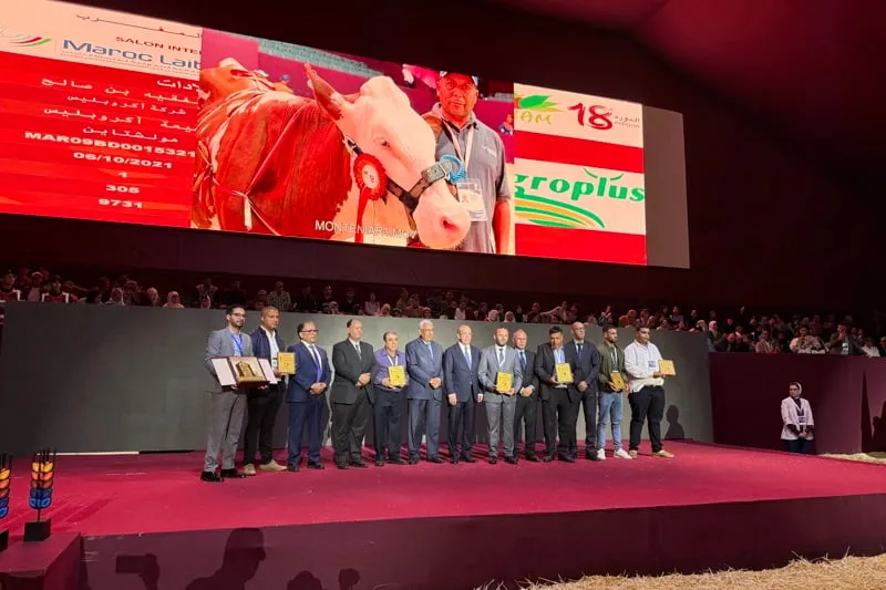 البواري يشرف على توزيع جوائز أفضل سلالات الماشية بملتقى الفلاحة