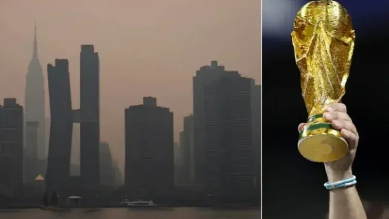 دخان حرائق الغابات يهدد نهائي كأس العالم.. !