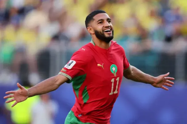 صيباري... أول عربي يهز شباك البرازيل في المونديال