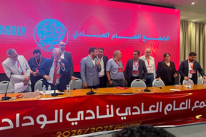 انتخاب إبراهيم العسري يفتح صفحة جديدة في مسار نادي الوداد الرياضي