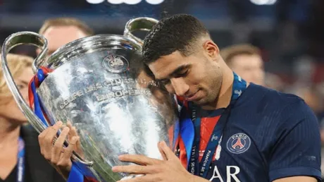 حكيمي يصنع التاريخ.. النجم المغربي يصعد إلى قمة الإنجازات الإفريقية في دوري الأبطال