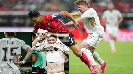 "قميص من ورق؟".. لقطة غريبة في كأس العالم 2026