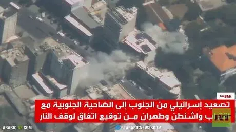 إسرائيل تقصف الضاحية الجنوبية