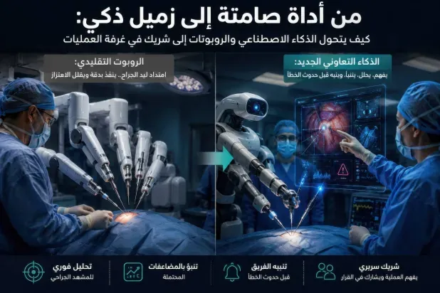 حين يدخل الذكاء الاصطناعي غرفة العمليات... من يقود الجراحة فعلاً؟