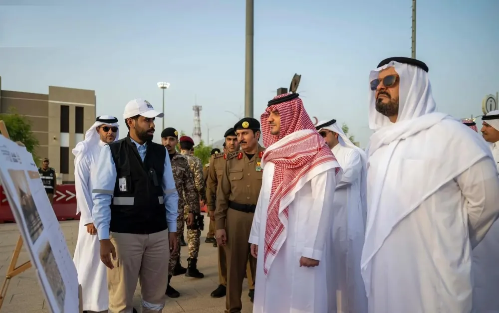 وزير الداخلية يتابع ميدانيًا جاهزية وخطط إدارة الحشود في المشاعر المقدسة