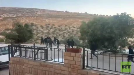 مستوطنون يهاجمون منازل الفلسطينيين في قرية دير جرير شرق رام الله (فيديو)