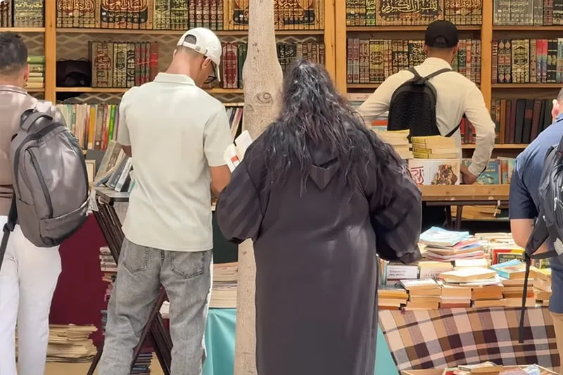 معرض الكتاب المستعمل بالبيضاء