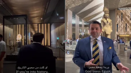مبعوث ترامب يشيد بالمتحف المصري الكبير: هذا المكان استثنائي (فيديو)