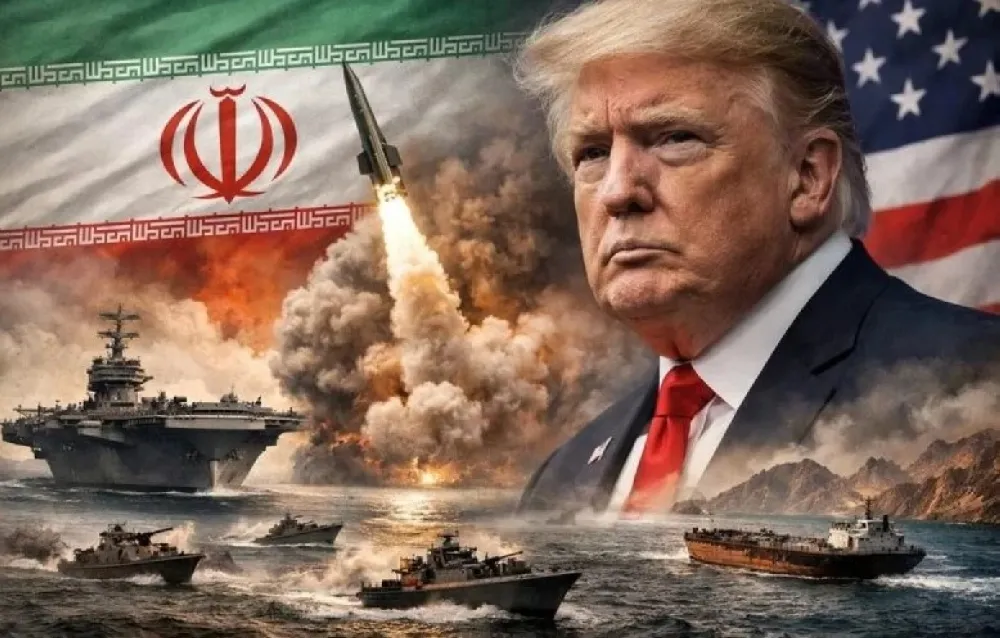 الحرب مع إيران تهدد حضور ترامب لزفاف ابنه الأكبر.. ما القصة؟