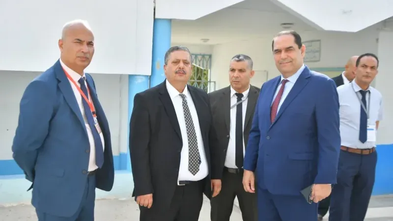 وزير التربية يزور مركزي اختبارات الباكالوريا