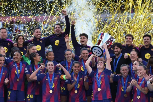 «سيدات برشلونة» يخطفن كأس أبطال أوروبا