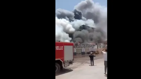 الجزائر.. حريق في مخزن بحاسي مسعود يسفر عن 3 وفيات وإنقاذ 49 شخصا