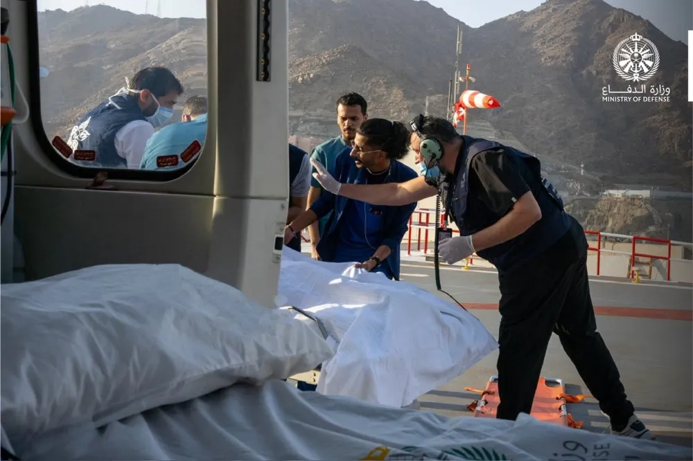في زمن قياسي.. طائرة الإخلاء الطبي تنقل حاجة مصابة بغيبوبة سكري من مكة إلى جدة