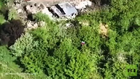 مشاهد لمعارك تحرير القوات الروسية لبلدة ليسنويه في مقاطعة دنيبروبيتروفسك