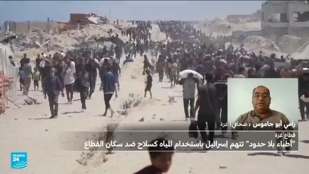 أطباء بلا حدود: إسرائيل تستخدم المياه كـ"سلاح عقابي" ضد الفلسطينيين في غزة