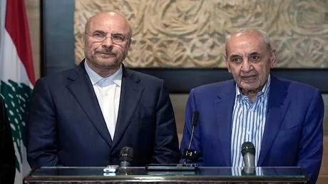 قاليباف لبري: الاتفاق الإطاري بين لبنان واسرائيل مؤامرة وفتنة