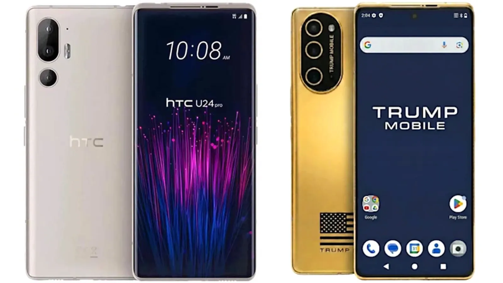 صنع في أمريكا؟ مواصفات هاتف ترامب تكشف تشابه واسع مع هاتف HTC U24 Pro