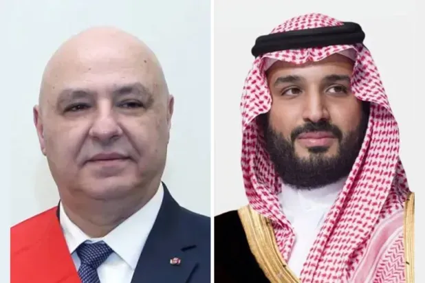 ولي العهد السعودي والرئيس اللبناني يبحثان التطورات