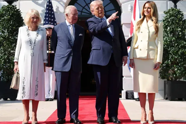 تشارلز يلتقي ترمب ويلقي خطاب «المصالحة والتجدُّد» في الكونغرس