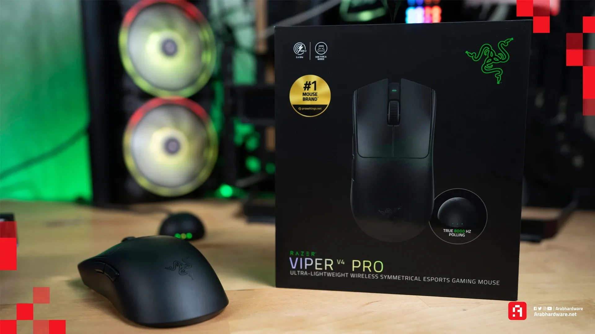 لماذا يختار المحترفون ماوس Razer Viper V4 Pro في بطولات الـ Esports؟