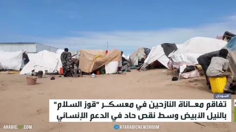 نازحو السودان.. معاناة يمدها نقص التمويل