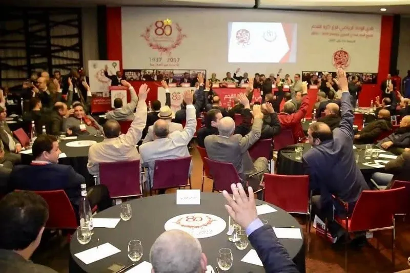 احتقان داخل الوداد قبل الجمع الانتخابي