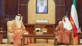 رئيس مجلس الوزراء الكويتي يبحث مع ثاني الزيودي الارتقاء بالعلاقات التجارية