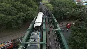 57 جريحاً جراء اصطدام قطارين في بوينس آيرس