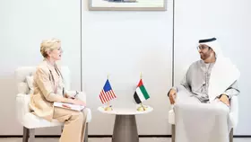 الجابر يبحث تعزيز العلاقات الاستراتيجية مع وزيرة الطاقة الأمريكية
