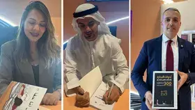 ركن التواقيع.. واحة المؤلفين