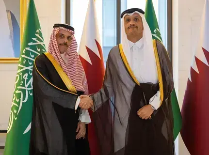 وزير الخارجية ونظيره القطري يرأسان اجتماع لجنة المجلس التنسيقي بين البلدين وزير الخارجية ونظيره القطري يرأسان اجتماع لجنة المجلس التنسيقي بين البلدين