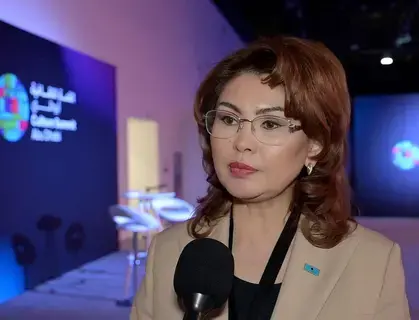 وزيرة الإعلام في كازاخستان: الإمارات نموذج رائد في تعزيز الثقافة العالمية وزيرة الإعلام في كازاخستان: الإمارات نموذج رائد في تعزيز الثقافة العالمية