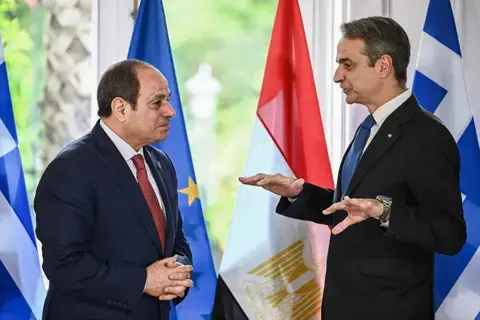 اتفاق مصري يوناني على تعزيز العلاقات ودعم خطة إعمار غزة اتفاق مصري يوناني على تعزيز العلاقات ودعم خطة إعمار غزة