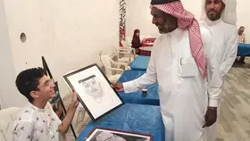 رسومات 5 أطفال سعوديين بمعرض شنغهاي