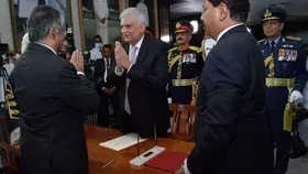 ويكريميسينغه يؤدي اليمين الدستورية رئيساً لسريلانكا