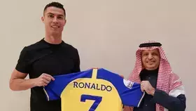 النصر السعودي يعلن تعاقده مع البرتغالي كريستيانو رونالدو