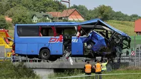 مقتل وإصابة 42 بولندياً بعد جنوح حافلة في كرواتيا