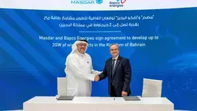 «مصدر» و«بابكو انرجيز» تتعاونان لتطوير مشاريع طاقة رياح بقدرة 2 جيجاواط في البحرين