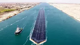 قناة السويس تحقق 7.2 مليار دولار خلال العام المالي 2023 - 2024