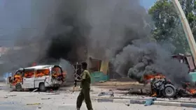 انفجاران في وزارة التربية الصومالية