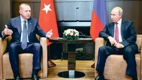 بوتين وأردوغان يبحثان ملفات سوريا وأوكرانيا والطاقة