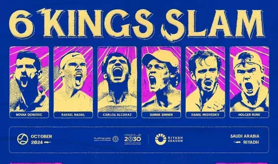 الترفيه تطلق بطولة كأس تنس جديدة kings slam6 أكتوبر المقبل