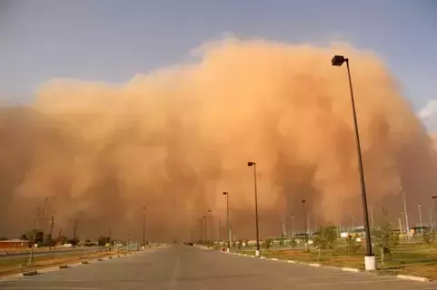 2000 مليون طن غبار في الغلاف الجوي