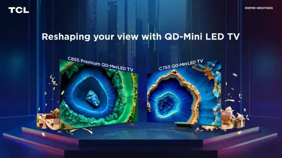 "تي سي إل" تكشف النقاب عن تلفزيون C855 الأحدث بتقنية QD-Mini LED في السعودية