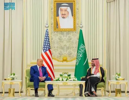 ولي العهد والرئيس الأمريكي يوقعان وثيقة الشراكة الاقتصادية الإستراتيجية ولي العهد والرئيس الأمريكي يوقعان وثيقة الشراكة الاقتصادية الإستراتيجية
