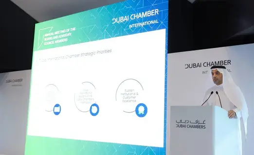 «غرفة دبي» تستعرض أهدافها الاستراتيجية وإنجازاتها في 2023